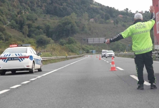 Ordu’da bir haftada yaklaşık 13 bin araç ve sürücüsü denetlendi
