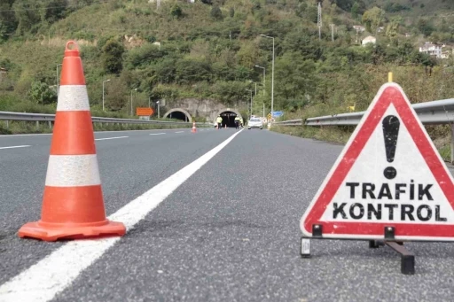 Ordu’da bir haftada yaklaşık 16 bin araç ve sürücüsü denetlendi
