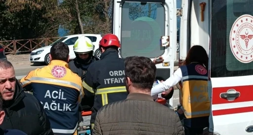 Ordu’da çocuk futbolcuları taşıyan minibüs kaza yaptı: 7 yaralı
