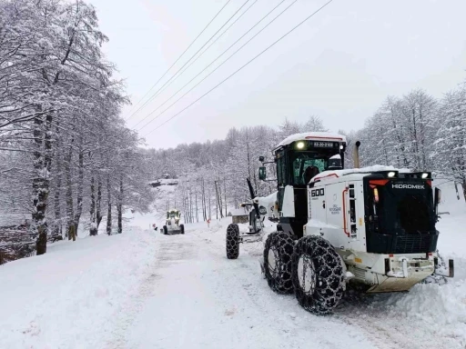 Ordu’da kardan kapanan 465 mahalle yolundan 342’si ulaşıma açıldı
