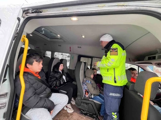 Ordu’da öğrencilerin güvenliği için servis araçları denetlendi
