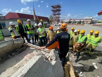 Orman personeline AFAD’dan eğitim
