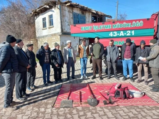 Orman yangınlarına karşı köy eğitimleri devam ediyor
