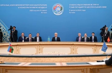 Orta Asya liderleri, Kazakistan’da bir araya geldi
