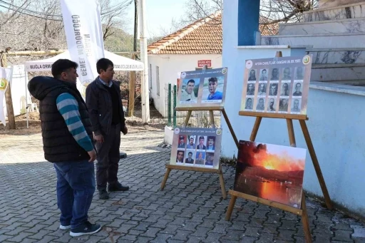 Özlüce’de yangınla mücadele seferberliği
