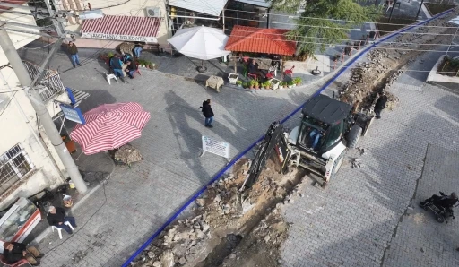 Paslı borular yerini sağlıklı borulara bıraktı
