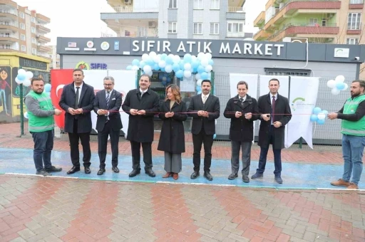 Pilot ilçede geri dönüşüm market sayısı 6’ya çıkarıldı
