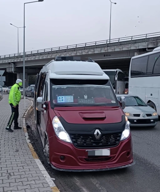 Polis ekipleri trafik denetimi gerçekleştirdi
