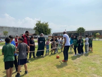 &quot;Merkezim Her Yerde&quot; projesi ile ilkokul öğrencileri kıyasıya yarıştı
