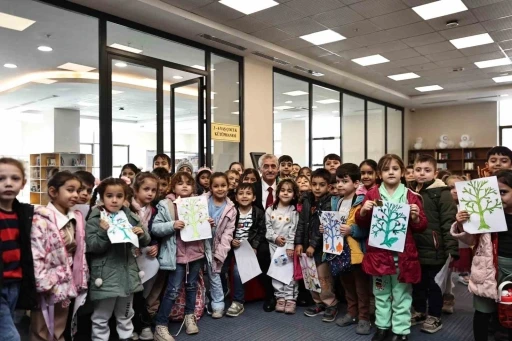 Şahinbey Millet Kütüphanesi’ne öğrencilerden yoğun ilgi
