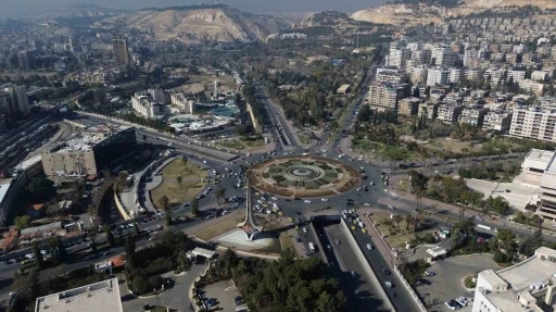 Şam’ın kalbi Emevi Meydanı’nda peyzaj çalışmaları başladı
