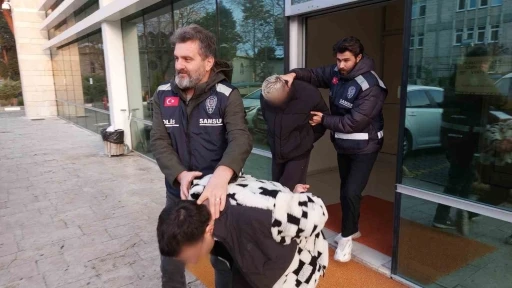 Samsun’da 5 kilo 700 gram skunkla yakalanan 2 kişi tutuklandı
