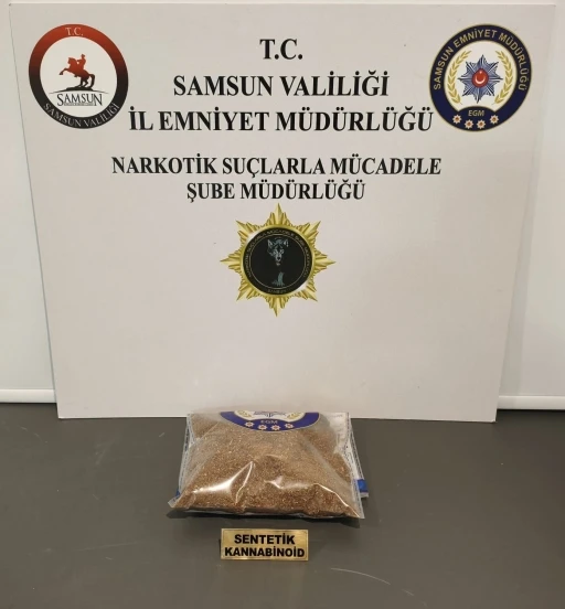 Samsun’da 734 gram bonzai ele geçirildi
