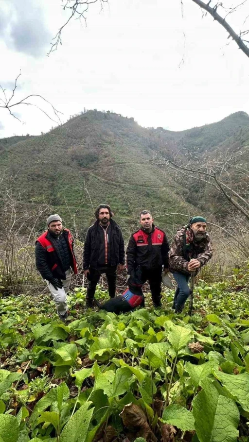 Samsun’da ava çıkan şahsın cansız bedeni bulundu
