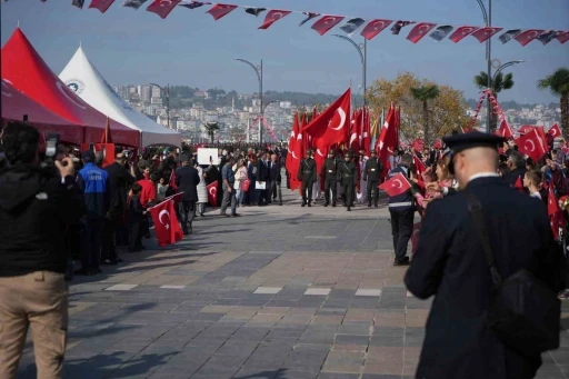 Samsun’da Cumhuriyet’in 101. yılı coşkuyla kutlandı
