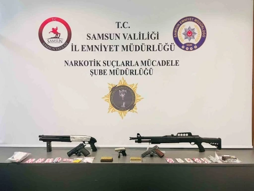 Samsun’da eş zamanlı uyuşturucu operasyonu: 17 gözaltı
