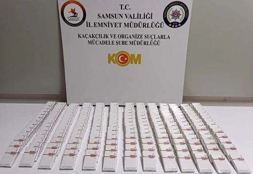 Samsun’da gümrük kaçağı sigara ele geçirildi
