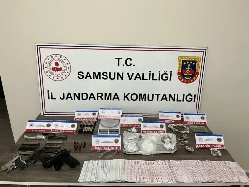 Samsun’da 100 Gram Metamfetamin Ele Geçirildi