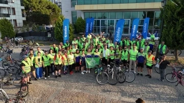 Samsun’da sürdürülebilir bir dünya için pedallar döndü
