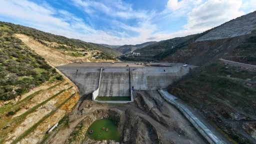 Sarıçay Barajı’nda çalışmalar hız kesmiyor
