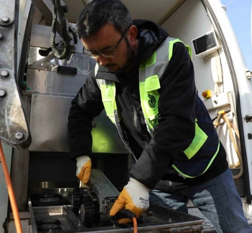 SASKİ’den kanal arızalarında robotlu çözüm
