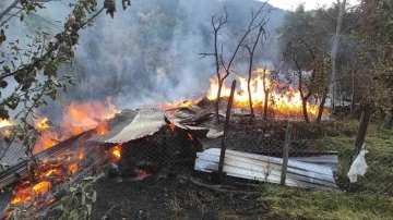 Şavşat’ta yangın: 3 ev kullanılamaz hale geldi
