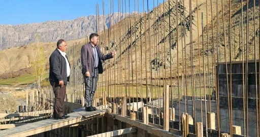 Siirt’te köprü ve menfez yapım çalışmaları devam ediyor
