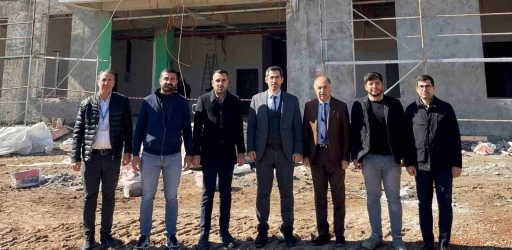 Şırnak Sağlık Müdürü Dr. Değer, İdil’de yapımı devam eden ADSM çalışmalarını yerinde inceledi
