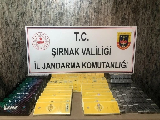 Şırnak’ta jandarma ekiplerinden kaçakçılık operasyonu
