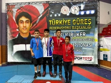 Sökeli güreşçi Talayhan Türkiye 3’üncüsü oldu
