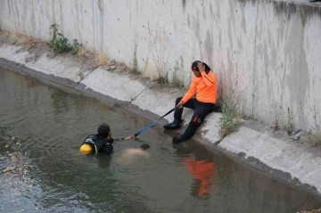 Sulama kanalına düşen çocuğu kurtardı, kendi kurtulamadı... Ölmeden önceki son anları kamerada
