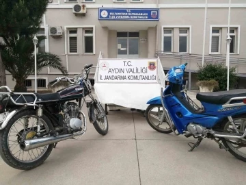 Sultanhisar’da iki motosiklet ele geçirildi
