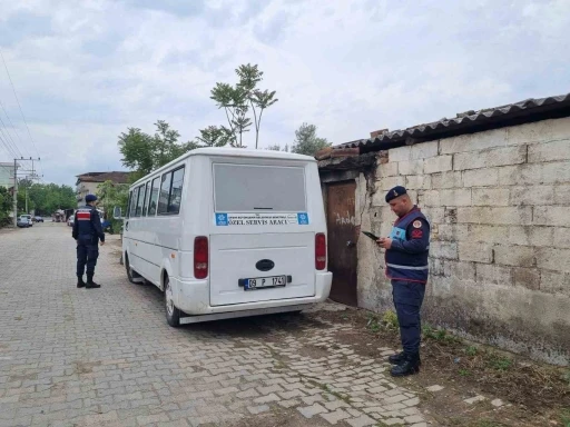 Sultanhisar’da okul servisleri denetendi

