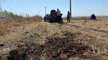 Sürücüsünün kontörlünden çıkan otomobil takla attı: 1 yaralı
