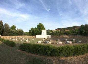 Tarihi Alan’daki yangında Anzak Mezarlığı zarar gördü
