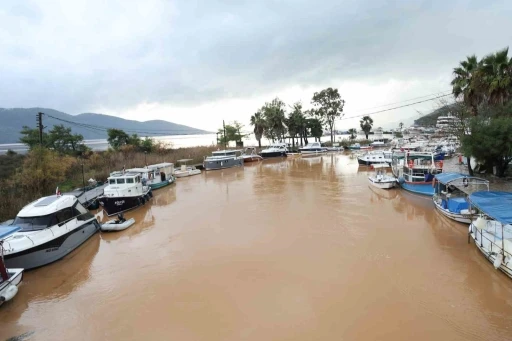 Akyaka Kadın Azmağı Kahverengiye Döndü