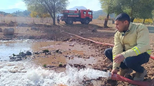 Taşıma suyla kuruyan göle takviye
