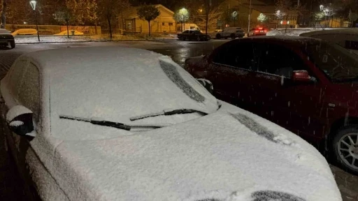 Tatvan’da kar yağışı ilçeyi beyaza bürüdü
