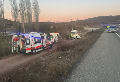 Tavşanlı’da trafik kazası; 2 yaralı
