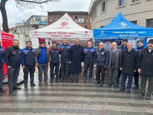 TDV Bursa Osmangazi Arama Kurtarma Ekibi, sessiz yürüyüşte yerini aldı
