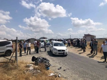 Tekirdağ’da feci kaza: 1 ağır yaralı
