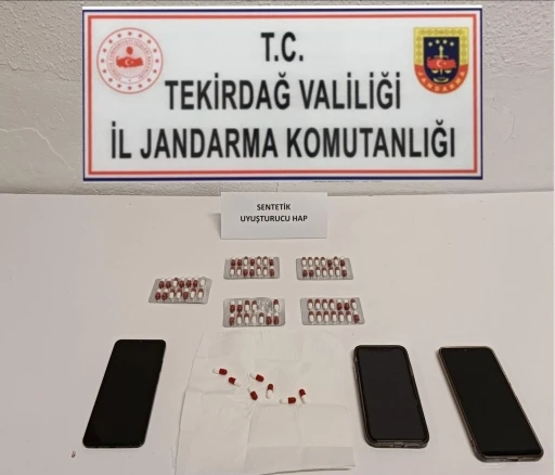 Tekirdağ’da jandarmadan uyuşturucu operasyonu
