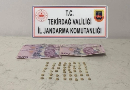 Tekirdağ’da jandarmadan uyuşturucu operasyonu
