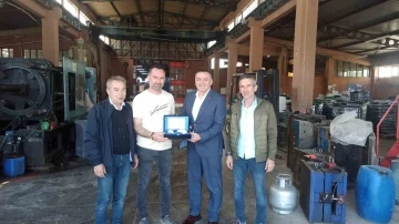 Ticaret Odası Başkanı Adem Yılmaz’dan bölge firmalarına ziyaret
