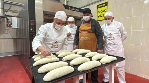 Tokat halk ekmek fabrikası üretime başladı
