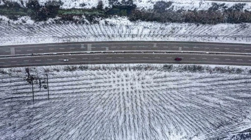 Tokat’ta görenleri hayran bırakan kış manzarası
