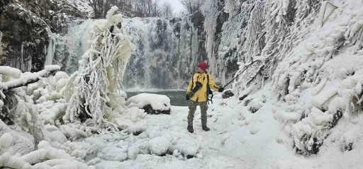 Tokat’ta Sibirya’yı andıran manzara
