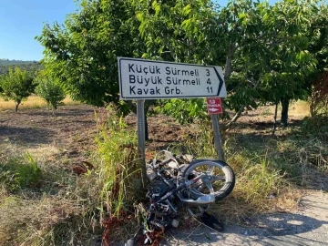 Trafik kazasında ağır yaralanan motosiklet sürücüsü yaşam mücadelesini kaybetti
