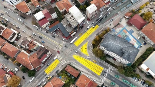 Tramvay hattında yaya güvenliği için önemli çalışma
