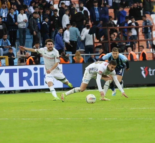 Trendyol Süper Lig: Adana Demirspor: 0 - Konyaspor: 1 (Maç sonucu)
